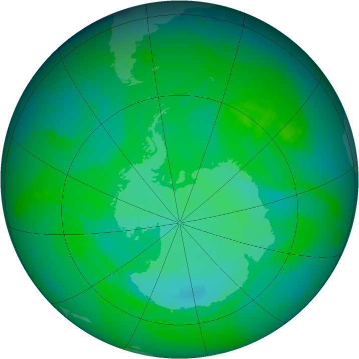 Ozone Map 2002-11-30